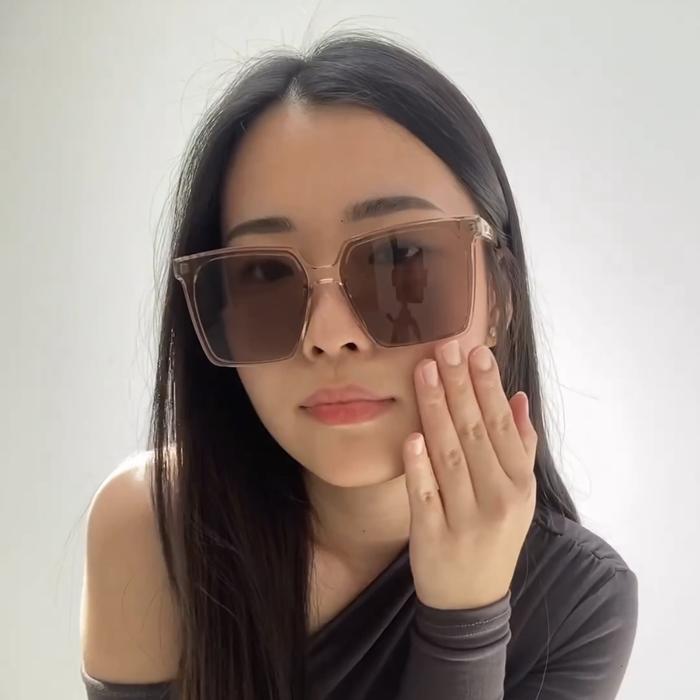 Iwearmyra Louie loui dark brown coklat sunglasses kacamata i wear myra