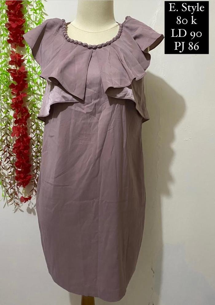 PRELOVED DRESS COKLAT