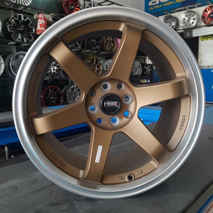 Velg Mobil TE37 SL Ring 17 Original Lebar 7,5/9 Bestfor Jazz,Yaris