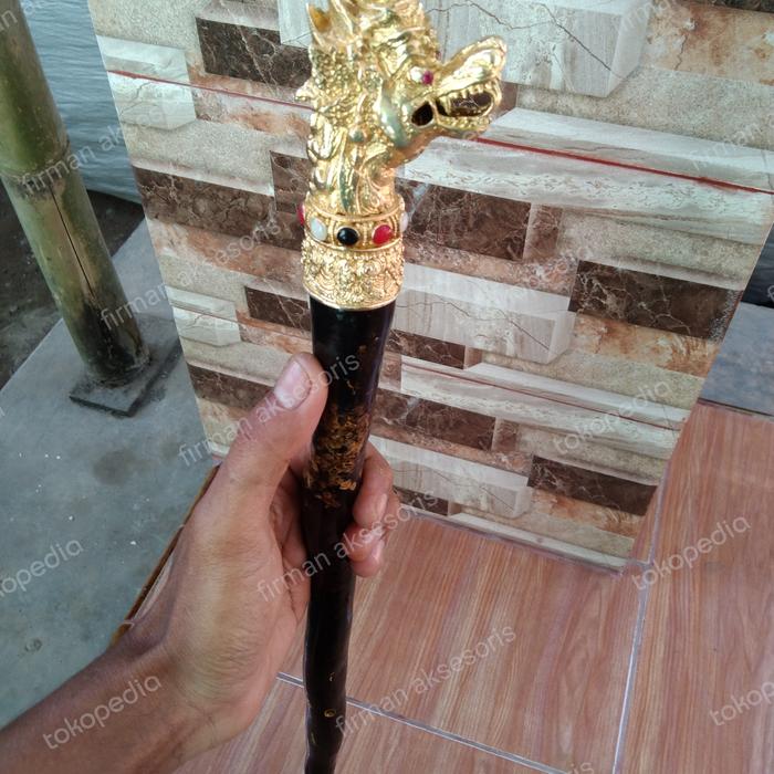 TONGKAT KOMANDO AKAR BAHAR, FAREASI ALPAKA NAGA BALI