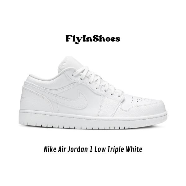 Air Jordan 1 Low Triple White BNIB Original
