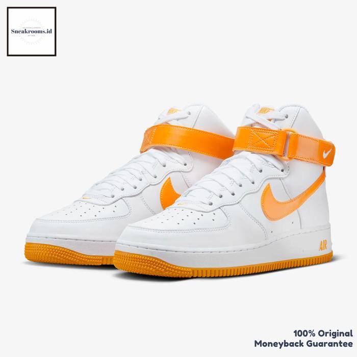 Nike Air Force 1 High '07 White Sundial Original Resmi (100% Authentic)