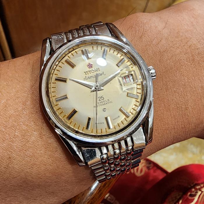 Titoni airmaster rotomatic 2824-2 vintage watch