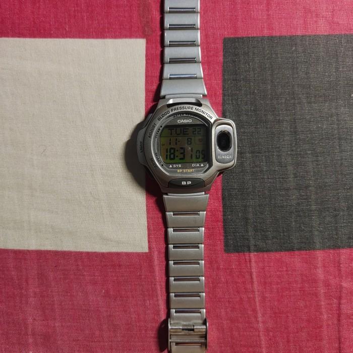 Jam Casio Blood Pressure BP-1B Silver