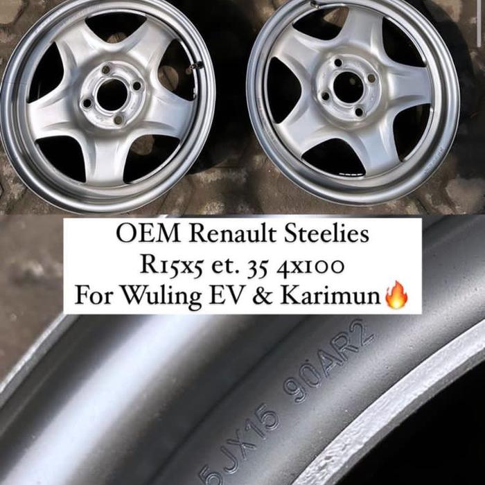 Velg OEM Renault Triber R15 4x100 for Wuling EV
