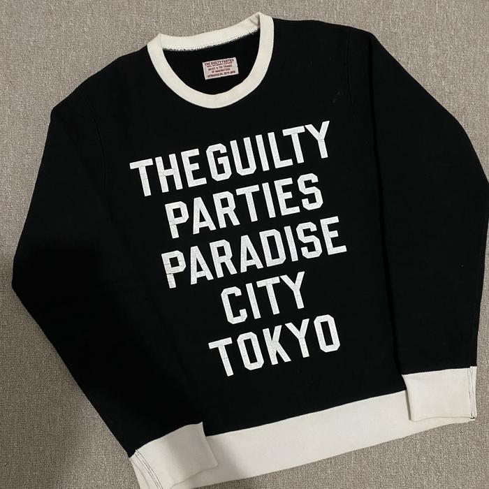 Wacko Maria “ The Guilty Parties “ Crewneck ( Black ) . ( Rare )