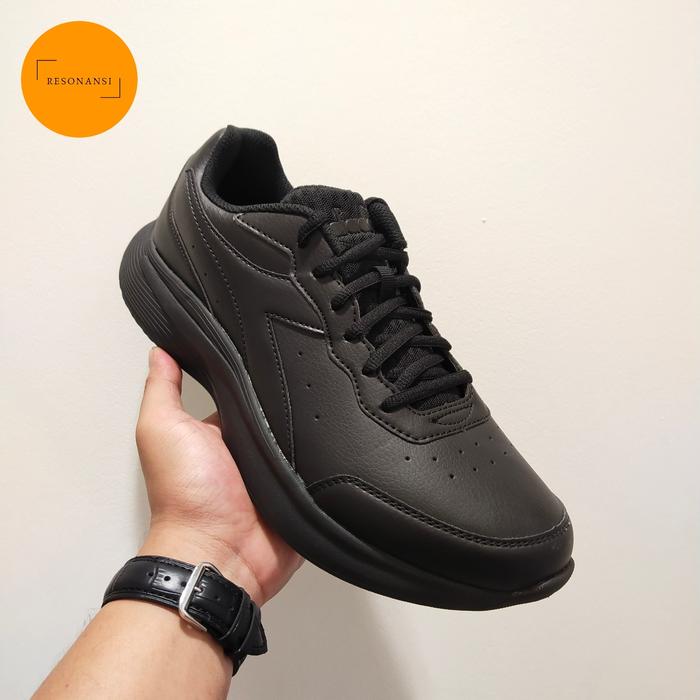 SEPATU PRIA TERBARU DIADORA ORIGINAL SNEAKERS EAGLE 5 SL HITAM EMPUK