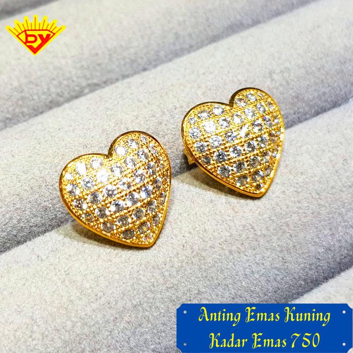 Anting Emas Kuning 165 Kadar Emas 750