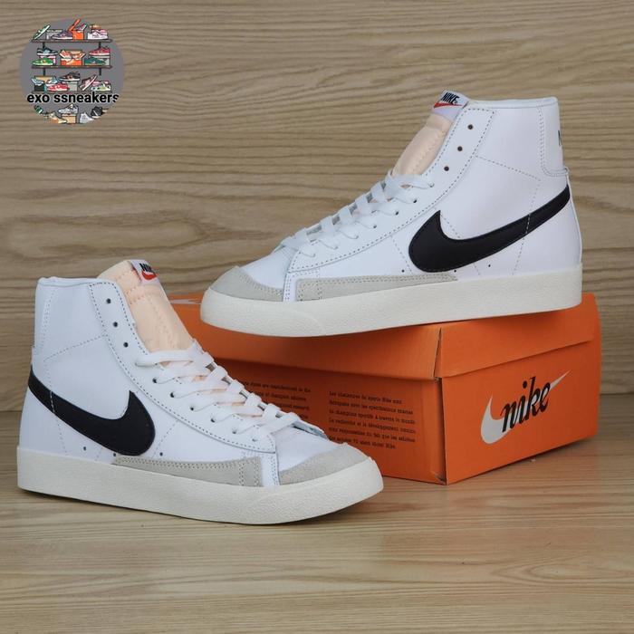 Sepatu Nike Blazer High '77 Vintage White Black [ BNIB ]