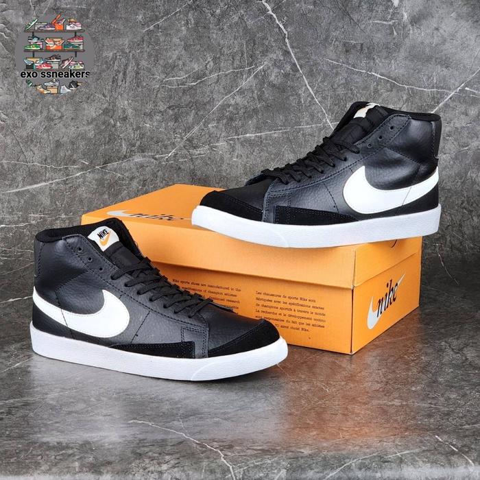 Sepatu Nike Blazer High '77 Vintage Black White [ BNIB ]