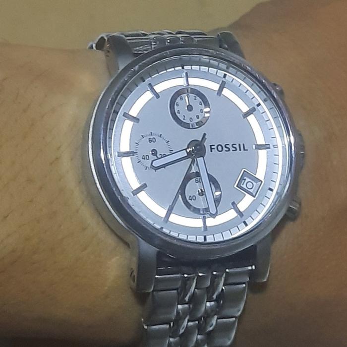 Jam tangan pria & wanita fossil es 2198 (40mm)