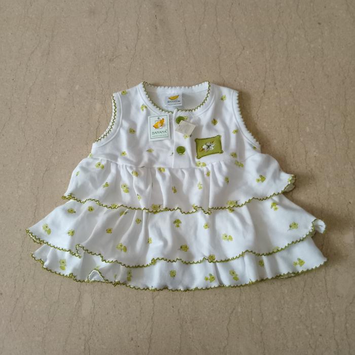 banana baby dress / baju baby banana