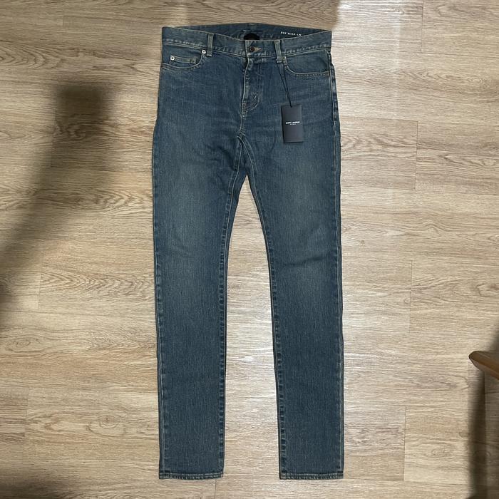 Rare Saint Laurent Skinny Jeans Hedi era 2015 size 31 not nudie levi