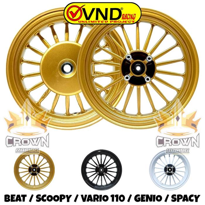 Velg VND Bluerim Ring 12 Beat / Scoopy / Vario 110 / Genio / Spacy Motor Motorcycle