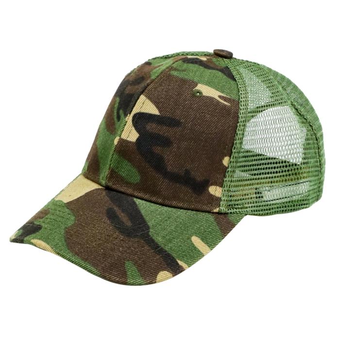 J2022 Topi baseball Camouflage Army jaring Net Tactical Outdoor Hat
