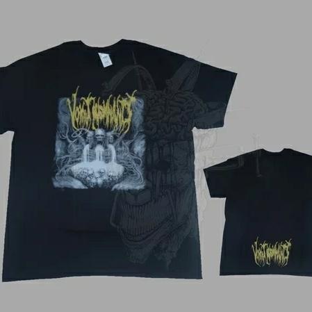 TS - VOMIT REMNANTS - Art Yellow Logo - L
