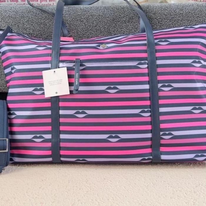 Jae Weekender Tote Stripe