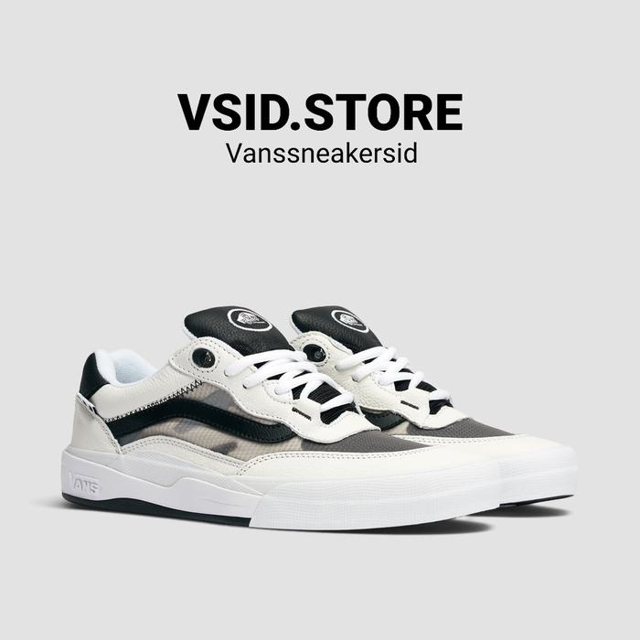 VANS WAYVEE LEATHER TRUE WHITE/BLACK BNIB 100% ORIGINAL