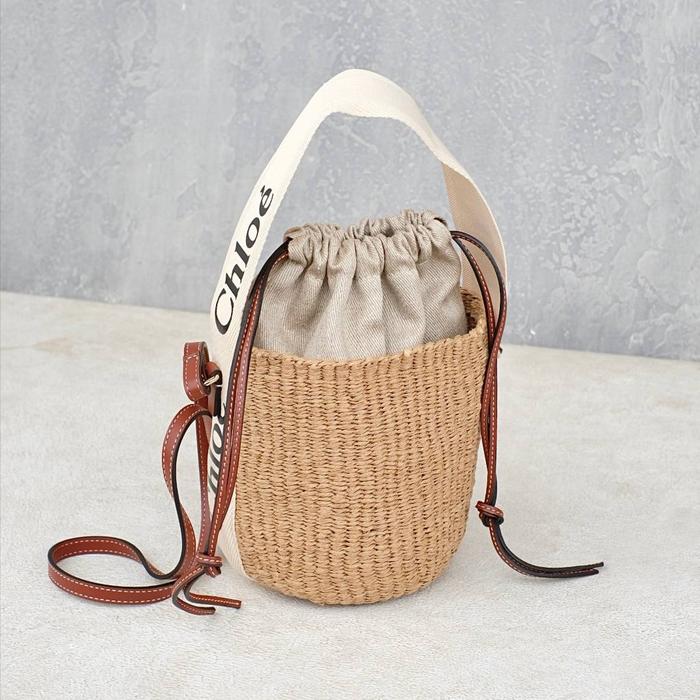 Small Drawstring Bucket Bag