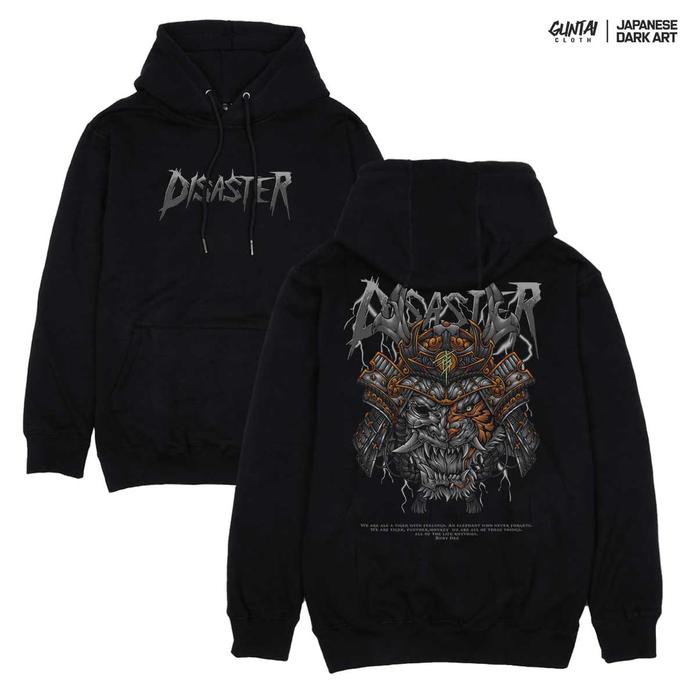 Hoodie Premium Distro Original Japanese Art Guntai Cloth Disaster