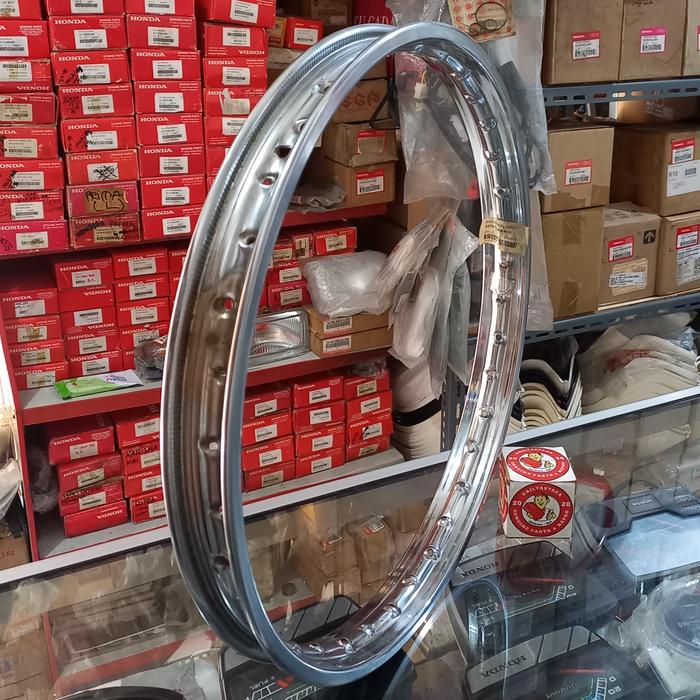 RIM FR WHEEL VELG VELK RUJI JARI JARI DEPAN 1.20X17 HM TENGAH C70 C700 C800 ASTREA STAR PRIMA GRAND 