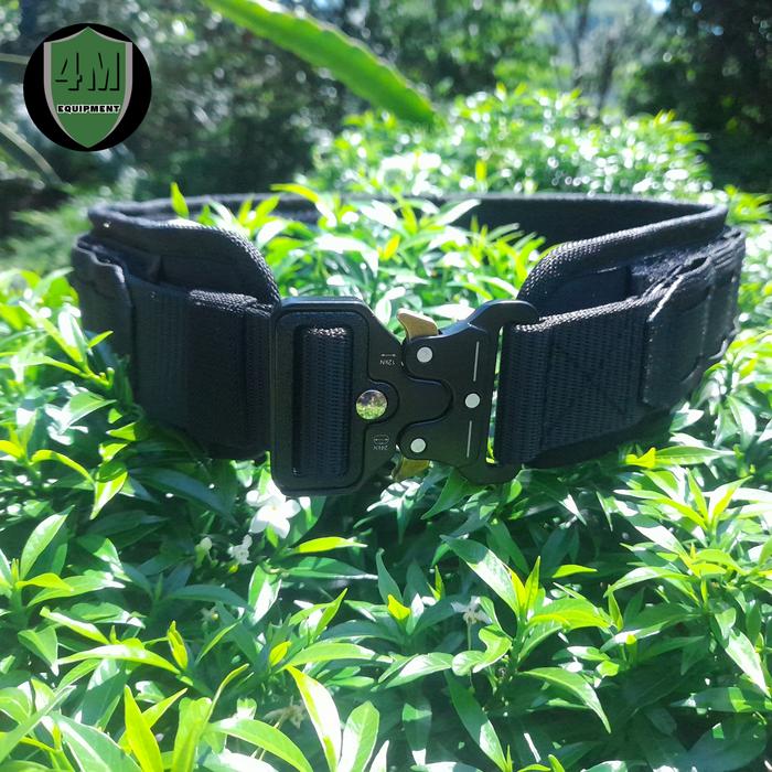 Sabuk Tactical Kepala Besi | Sabuk Model Cutting Laser