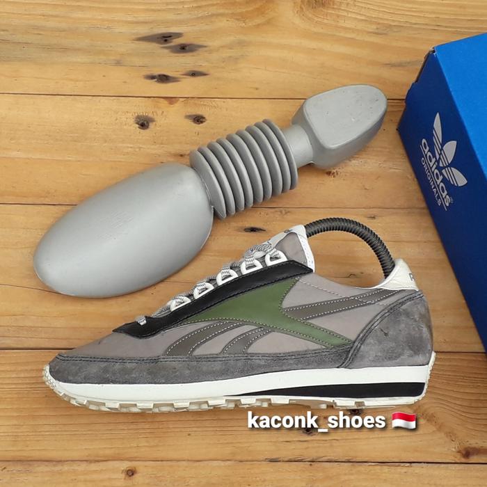 SEPATU SNEAKERS CASUAL REEBOK AZTEC CLASSIC GREY GREEN ORIGINAL