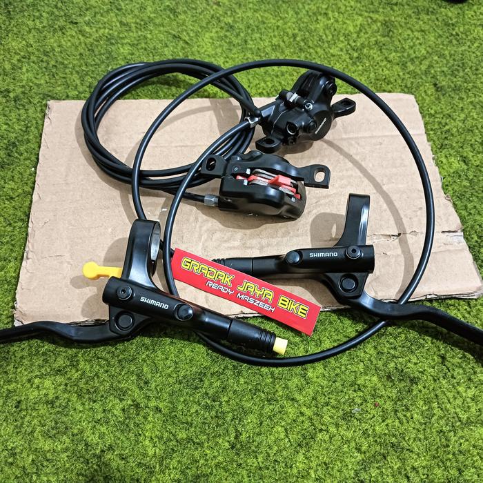 brakeset/rem sepeda hidrolis shimano mt200