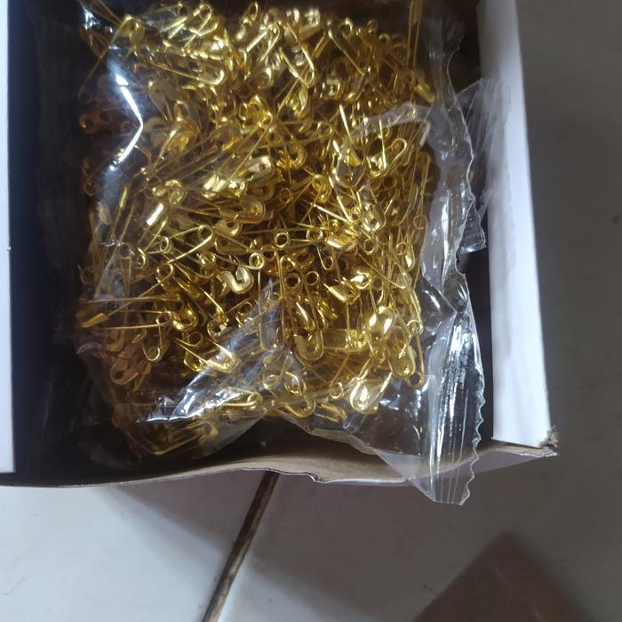gold peniti kecil/peniti emas/peniti hijab/peniti kebaya(10 lusin/120 pcs)