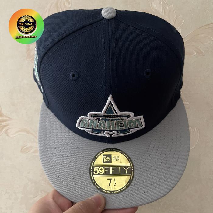 Topi New Era Cap 59fifty 5950 Anaheim Angels MLB 50Years Original