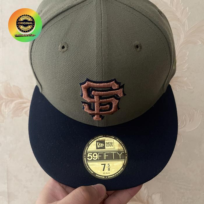 Topi New Era Cap 59fifty 5950 San Francisco Giants MLB 60years