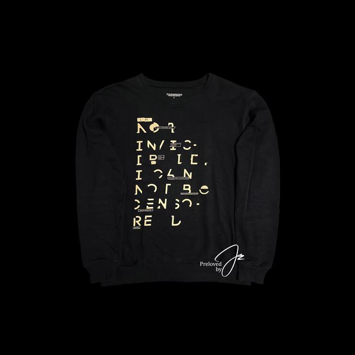 PRINTED SWEATSHIRT THE EXECUTIVE SS016 Sweater Pria Atasan Outer Cowok