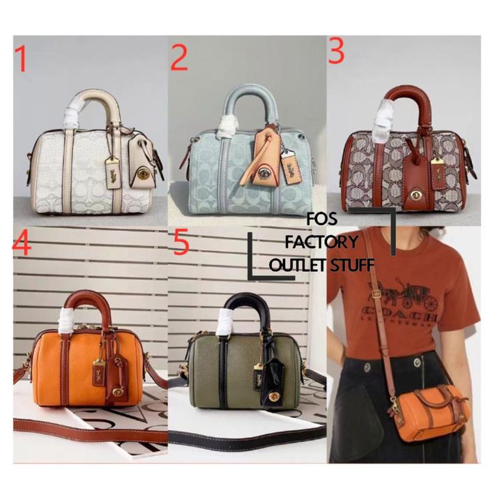 Shoulderbag Ruby Satchel 18 In Signature Textile Jacquard CA115 CA116