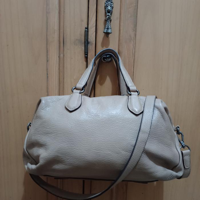 Anne Klein (AK) Singa kulit asli lembut