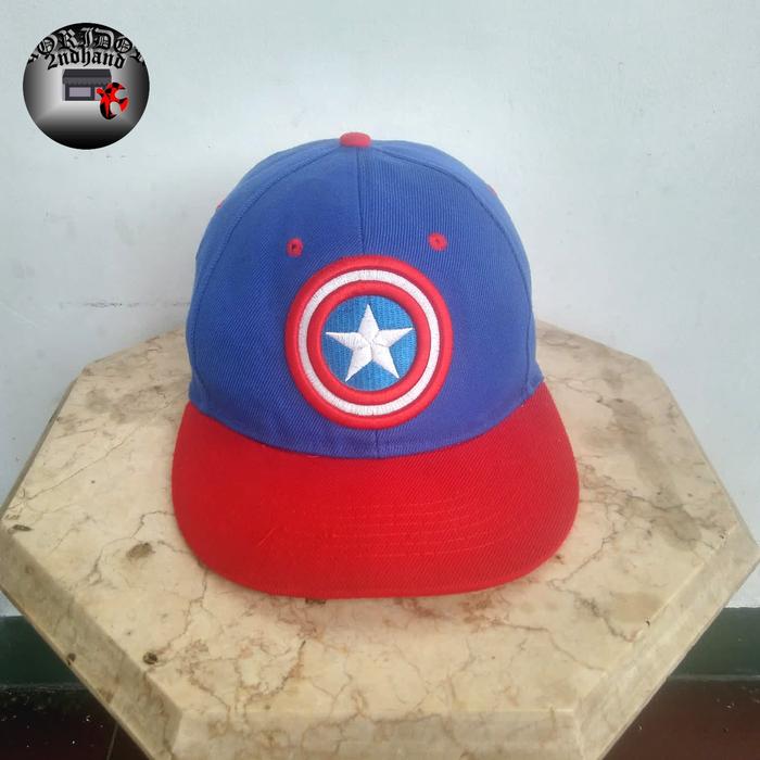 Topi Snapback CAPTAIN AMERICA x NEW ERA Snapback Cap