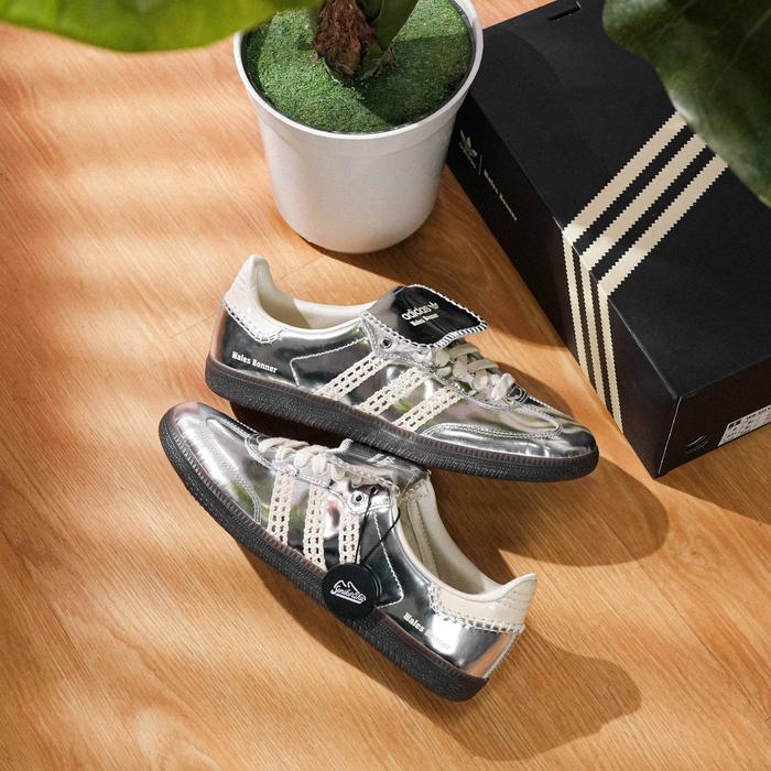 Adidas Samba Wales Bonner Silver Metallic (100% Authentic)