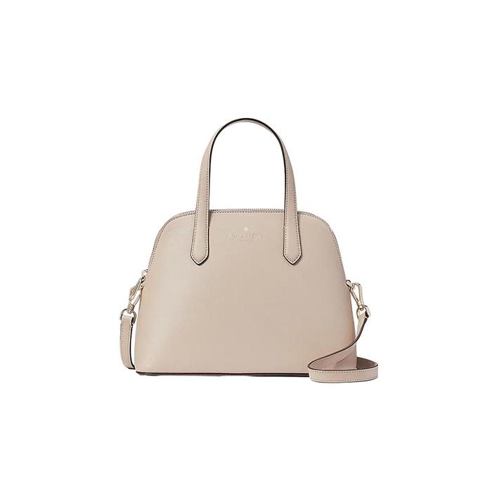 Tas Wanita Branded KS Schuyler Medium Dome Satchel Bag - Warm Beige