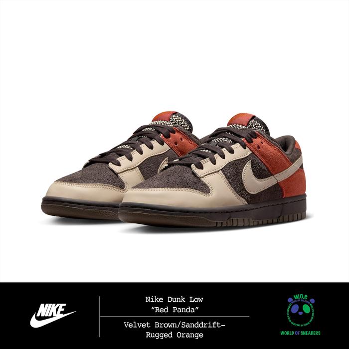 Nike Dunk Low “Red Panda”