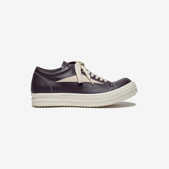 RICK OWENS Womens Luxor Amethyst Vintage Leather