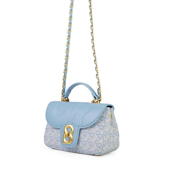 Tas Wanita BUTTONSCARVES Alma Bimu Jacquard Bag Small - Skyway