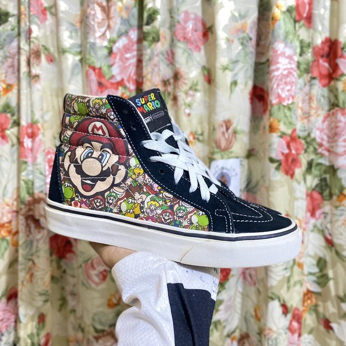 Vans SK8 High Nintendo Mario with Luigi