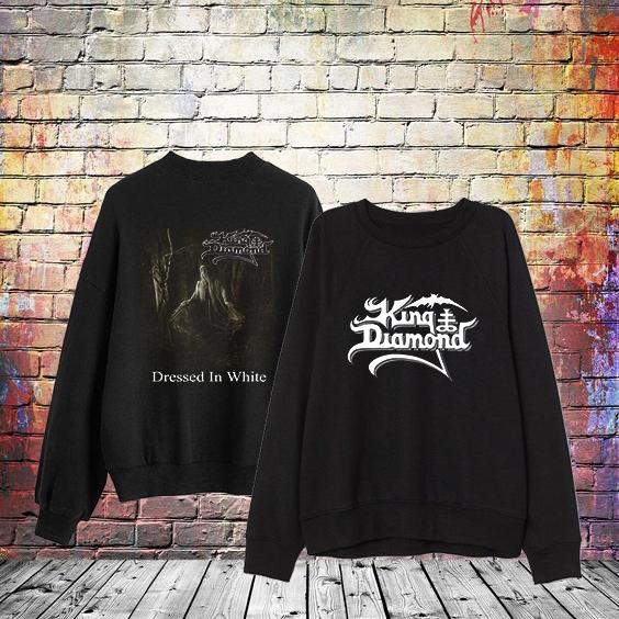 Sweater Crewneck Pria/Wanita Band Punk | Rock | Metal | KING DIAMOND