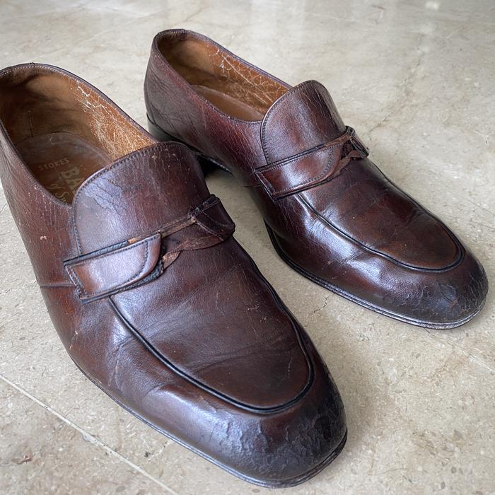 BALLY SHOES Vintage sepatu bally sepatu cowo man shoes loaver pantofel