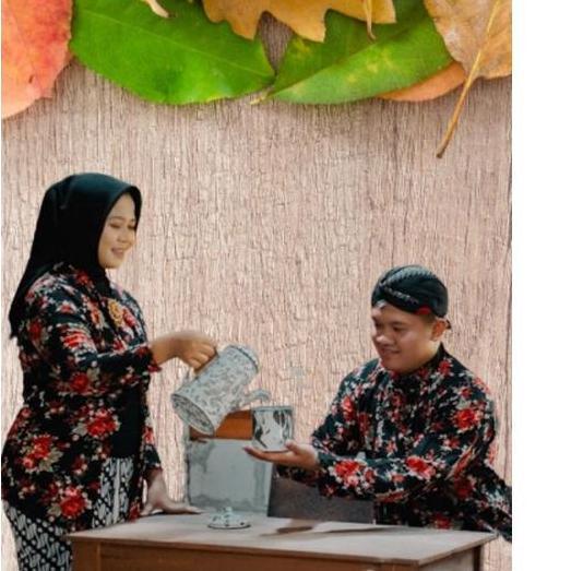 [Lkk] Seller Baju Surjan Pria Kebaya Wanita Motif Kembang Pria Wanita