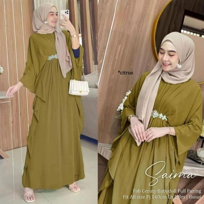 Kaftan Mewah dan Elegan 2023 Kaftan Mewah Premium Kaftan Lebaran 2023