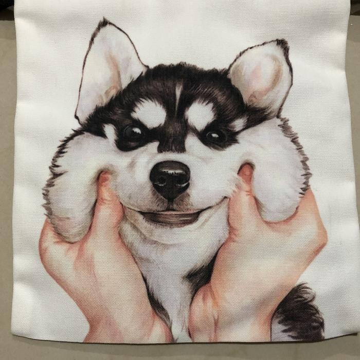 Pouch Kanvas Puppy Siberian Husky