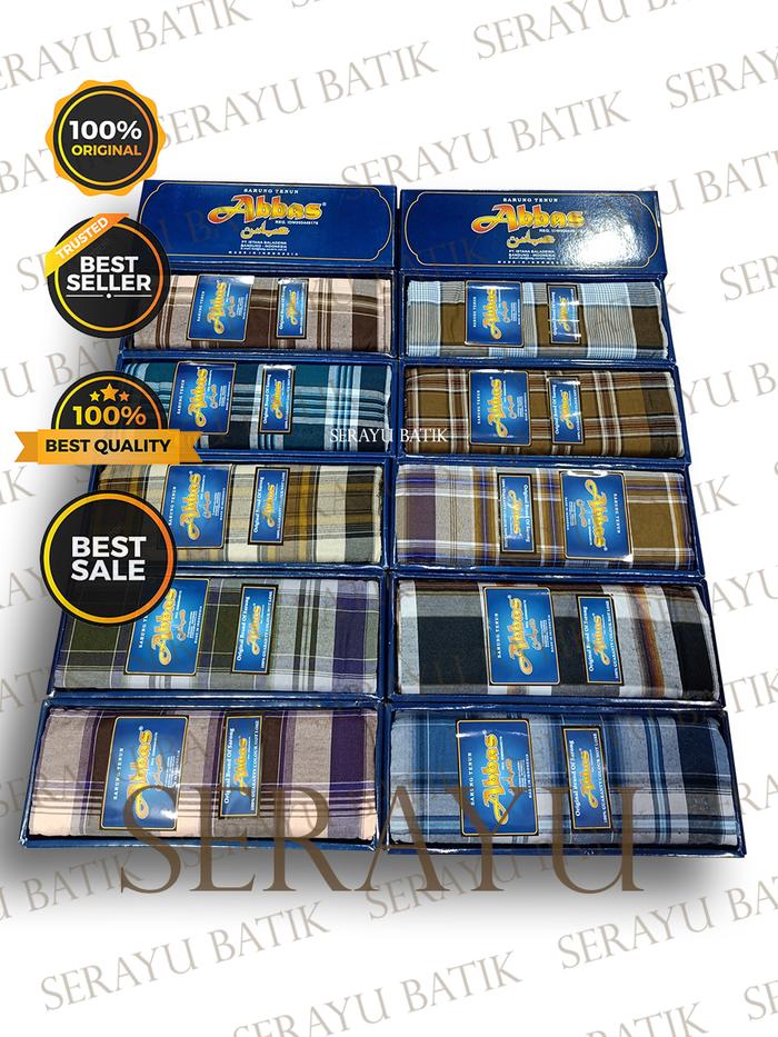 Sarung Abbas (Grosir) - Motif Wadimor 3 Tiga Dara