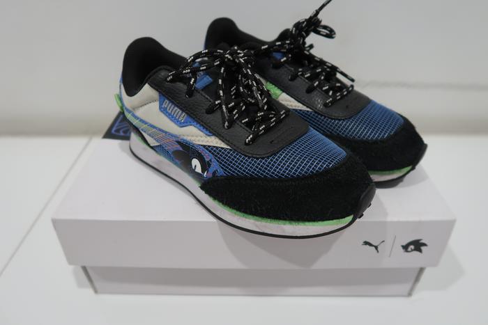 Sepatu PUMA Sonic Original (SEGA Future Rider PS Palace Blue)