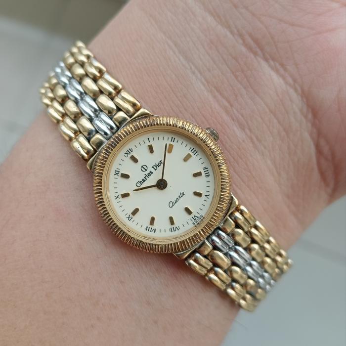 jam charles dior swissmade original wanita