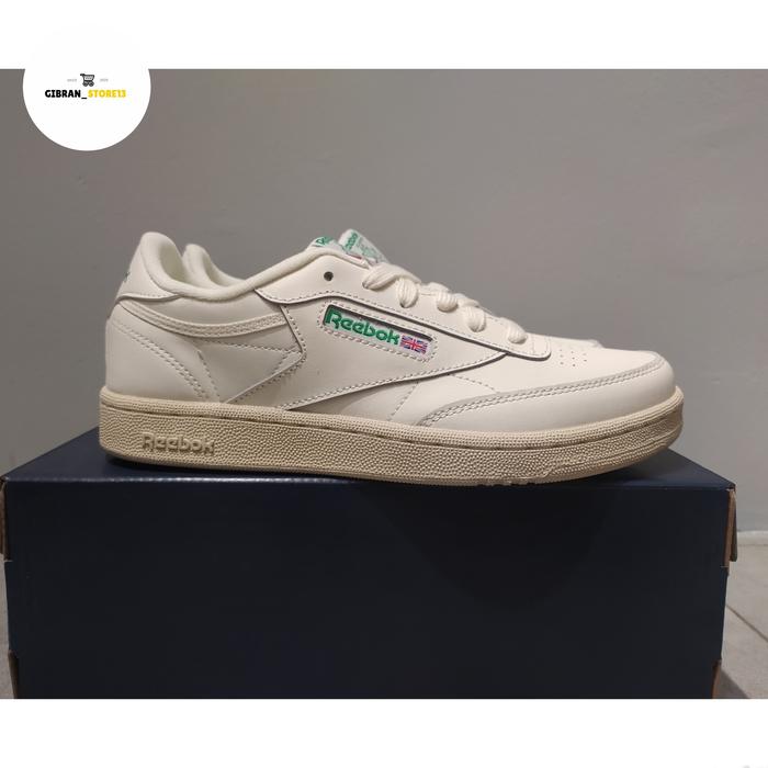 Reebok Club C 85 vintage Chalk/Green Youth - Women size